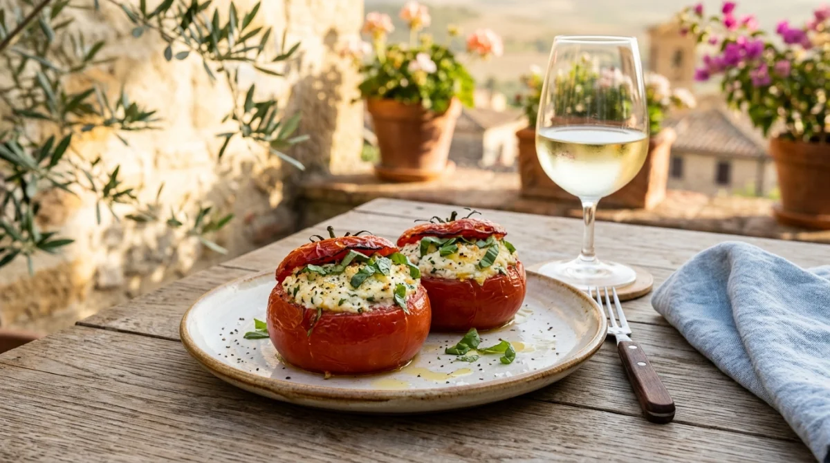 quel vin avec des tomates farcies