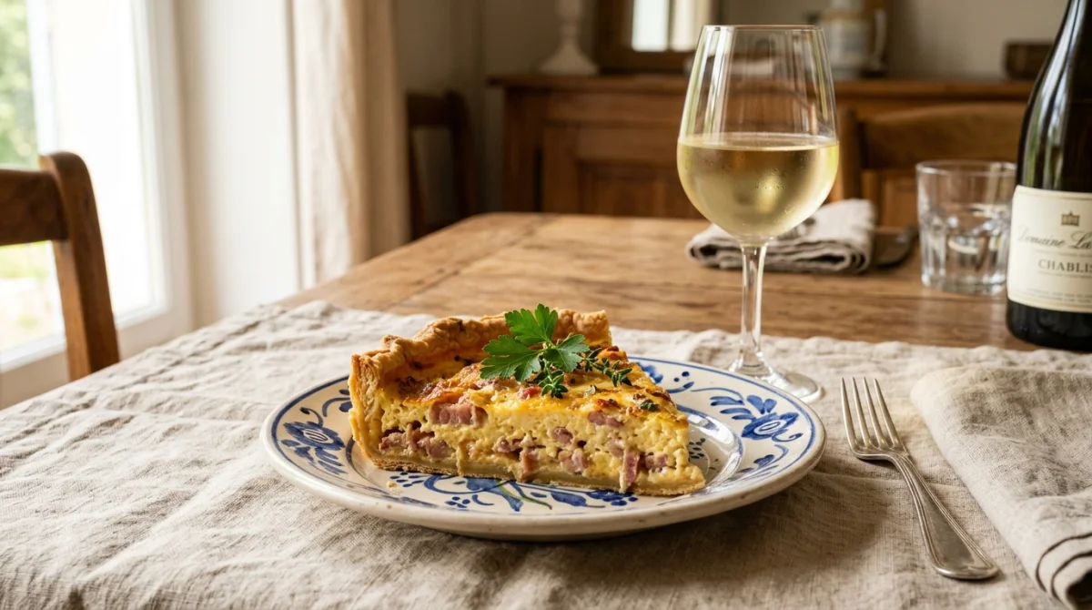quel vin avec quiche lorraine