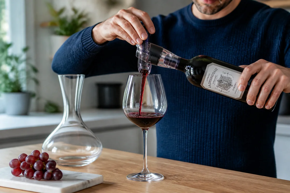 combien de temps ouvrir une bouteille de vin rouge